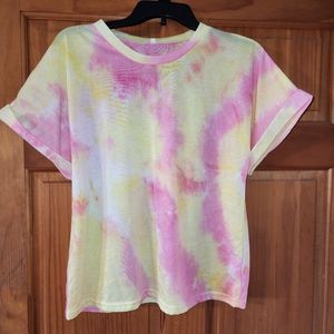 Cute tie dyed tee